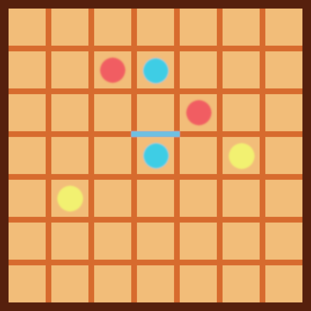 Blocking Go board game